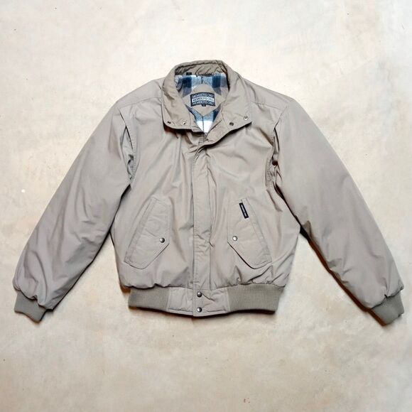 Vintage Members Only Insulated Jacket Size 40 (Large) Bomber Full Zip Puffer - Picture 1 of 10